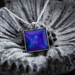 Square Pendant Necklace